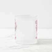 アシスタント・マネージャーのギフト(世界のベスト) フロストグラスマグカップ (中央)