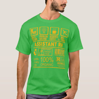 アシスタントRHニースデザイン2017 2 Tシャツ