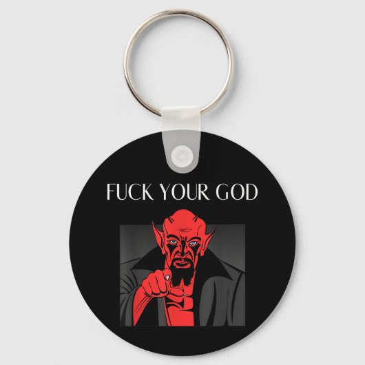 アシストヤギSatan Baphomet GIft キーホルダー (正面)