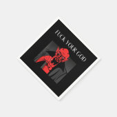 アシストヤギSatan Baphomet GIft スタンダードカクテルナプキン (角)