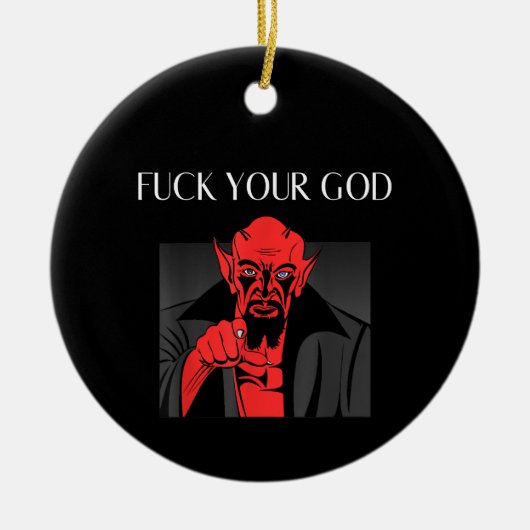 アシストヤギSatan Baphomet GIft セラミックオーナメント (正面)