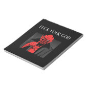 アシストヤギSatan Baphomet GIft ノートパッド (回転)