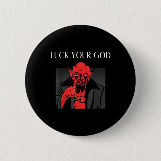 アシストヤギSatan Baphomet GIft 缶バッジ (正面)