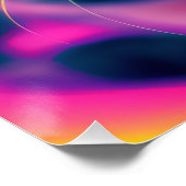 アシッドサイケデリックトリップキティ猫 ポスター (コーナー)