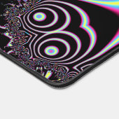 アシッドサイケデリックトリップフラクタル抽象芸術デジタルアート デスクマット (コーナー)