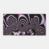 アシッドサイケデリックトリップフラクタル抽象芸術デジタルアート デスクマット (正面)