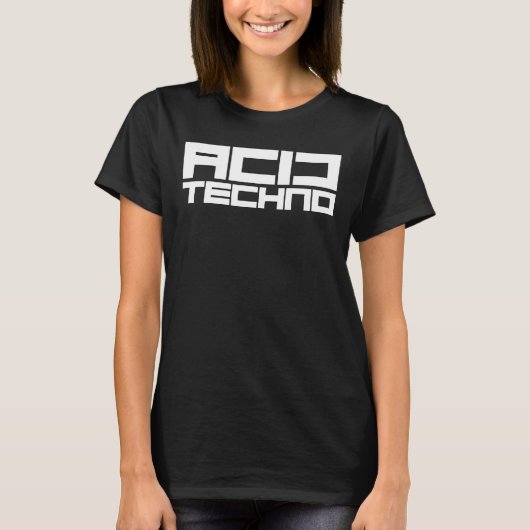 アシッドテクノ Tシャツ (正面)