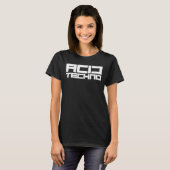 アシッドテクノ Tシャツ (正面フル)