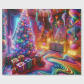 アシッドトリップクリスマス ラッピングペーパー (フラット)