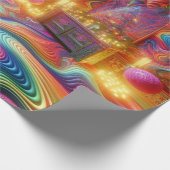 アシッドトリップクリスマス ラッピングペーパー (角)