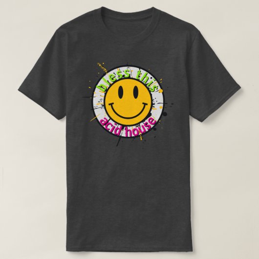 アシッドハウス Tシャツ (デザイン正面)