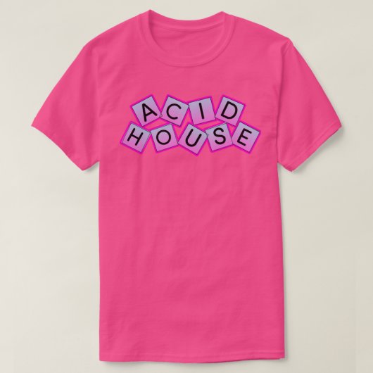アシッドハウス Tシャツ (デザイン正面)