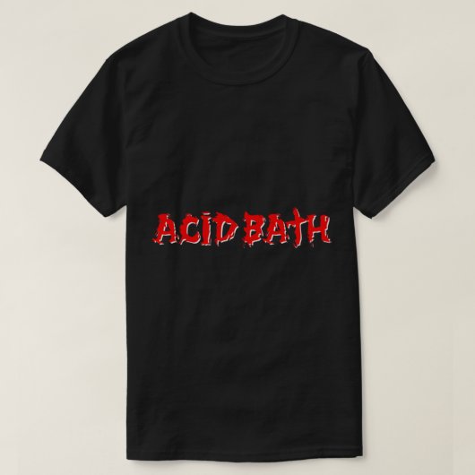 アシッドバスバンドロクラシックゴTシャツ Tシャツ (デザイン正面)