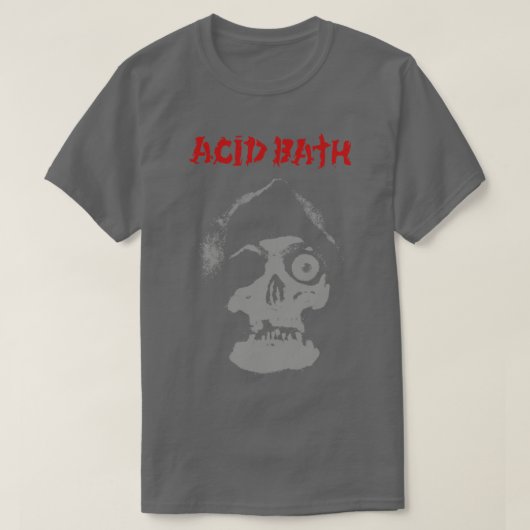 アシッドバスバンドTシャツ – 6 Tシャツ (デザイン正面)
