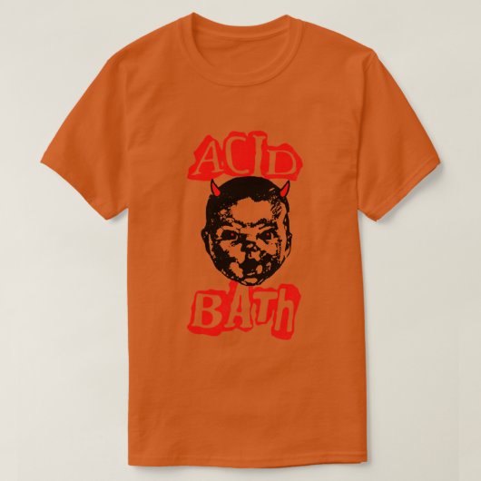 アシッドバスバンドTシャツ Tシャツ (デザイン正面)