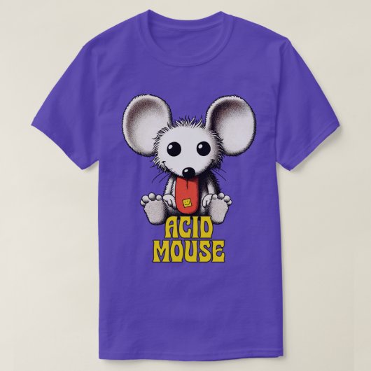 アシッドマウス Tシャツ (デザイン正面)