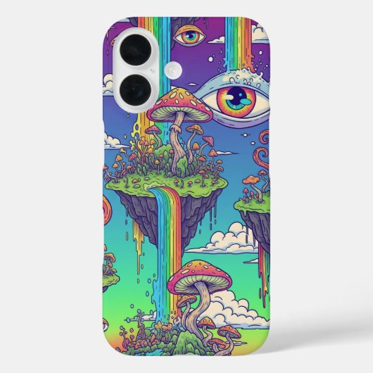 アシッド・サイケデリアby Natasha Us Case-Mate iPhoneケース (裏面)