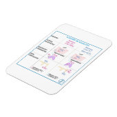 アシドーシス対アルカローシス磁石 マグネット (左側)