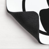 アシナガバチのロゴのマウスパッド マウスパッド (コーナー)