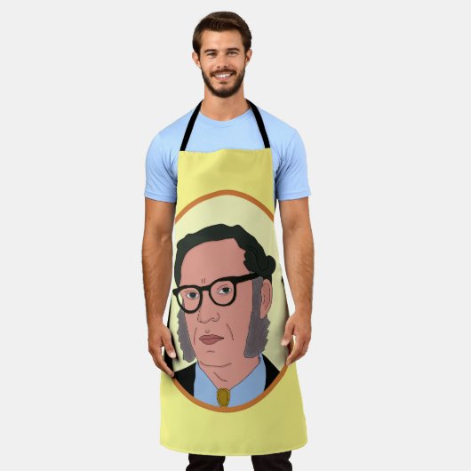 アシモフ エプロン (着用した状態)