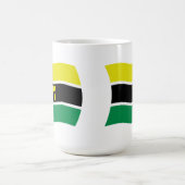 アシャンティ国旗のマグカップ コーヒーマグカップ (中央)