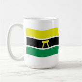 アシャンティ国旗のマグカップ コーヒーマグカップ (左)