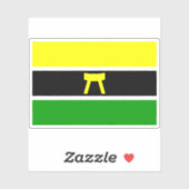 アシャンティ国旗、アフリカ シール (シート)