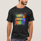 アシャーさん、お誕生日おめでとう！ Tシャツ (正面)