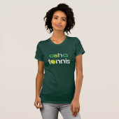 アシャ・テニスTシャツ Tシャツ (正面フル)
