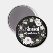 アシュア賛美ンス – クリスチャンの賛美歌マグネット マグネット (正面/裏面)