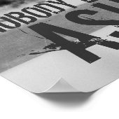 アシュイバッツプリント ポスター (角)