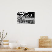 アシュイバッツプリント ポスター (キッチン)