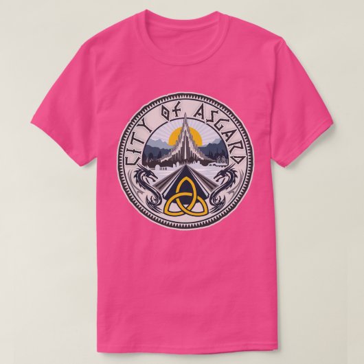 アシュガール市 Tシャツ (デザイン正面)