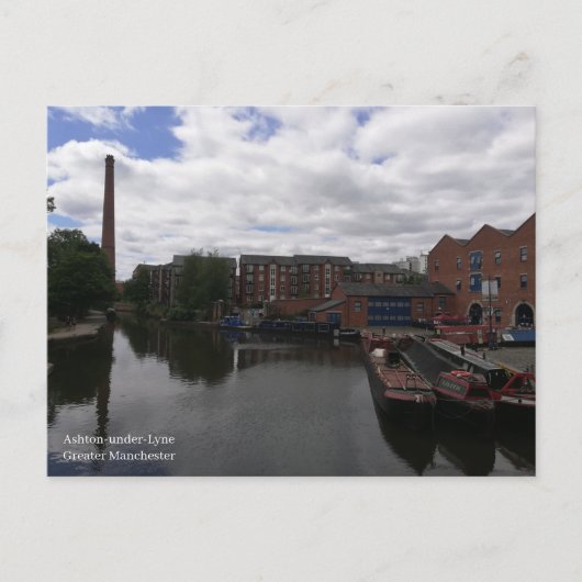 アシュトンアンダー・リネ ポストカード (正面)