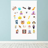 アシュトン名パーソナライズされた名姓アシュトン キャンバスプリント (インサイチュ (ウッドフロア))