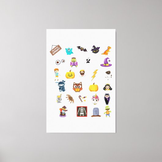 アシュトン名パーソナライズされた名姓アシュトン キャンバスプリント (正面)