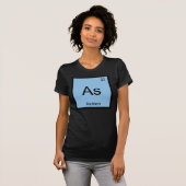 アシュトン名化学元素周期表 Tシャツ (正面フル)
