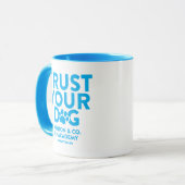 アシュトン&株式会社K9アカデミーあなたの犬を信頼11oz. マグカップ (正面左)