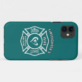 アシュビルの火Deptの消防士の妻 Case-Mate iPhoneケース (裏面(横))