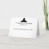 アシュビルのNCのパノラマ式の地図- 1891年 カード (裏面)