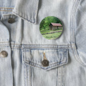 アシュビル、ノースカロライナ 缶バッジ (インサイチュ)