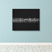 アシュブリッジズベイブレークウォール1 キャンバスプリント (インサイチュ (ウッドフロア))