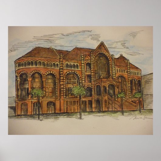 アシュベルスミス建物 ポスター (正面)