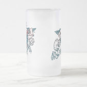 アシュラムな: freedom scrollz : フロストグラスビールジョッキ (中央)