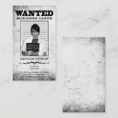 アシュラムの指名手配者 名刺 (正面/裏面)