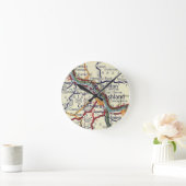 アシュランドケンタッキー ラウンド壁時計 (ホーム)