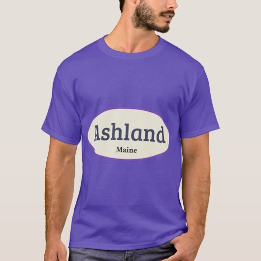 アシュランドメーンスティッカー Tシャツ (正面)