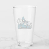 アシュランド オレゴン州の山々 タンブラーグラス (裏面)