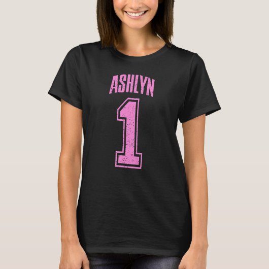 アシュリンサポーター第1位ファン Tシャツ (正面)