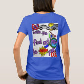 アシュリーの生命保険Tシャツ Tシャツ (裏面)